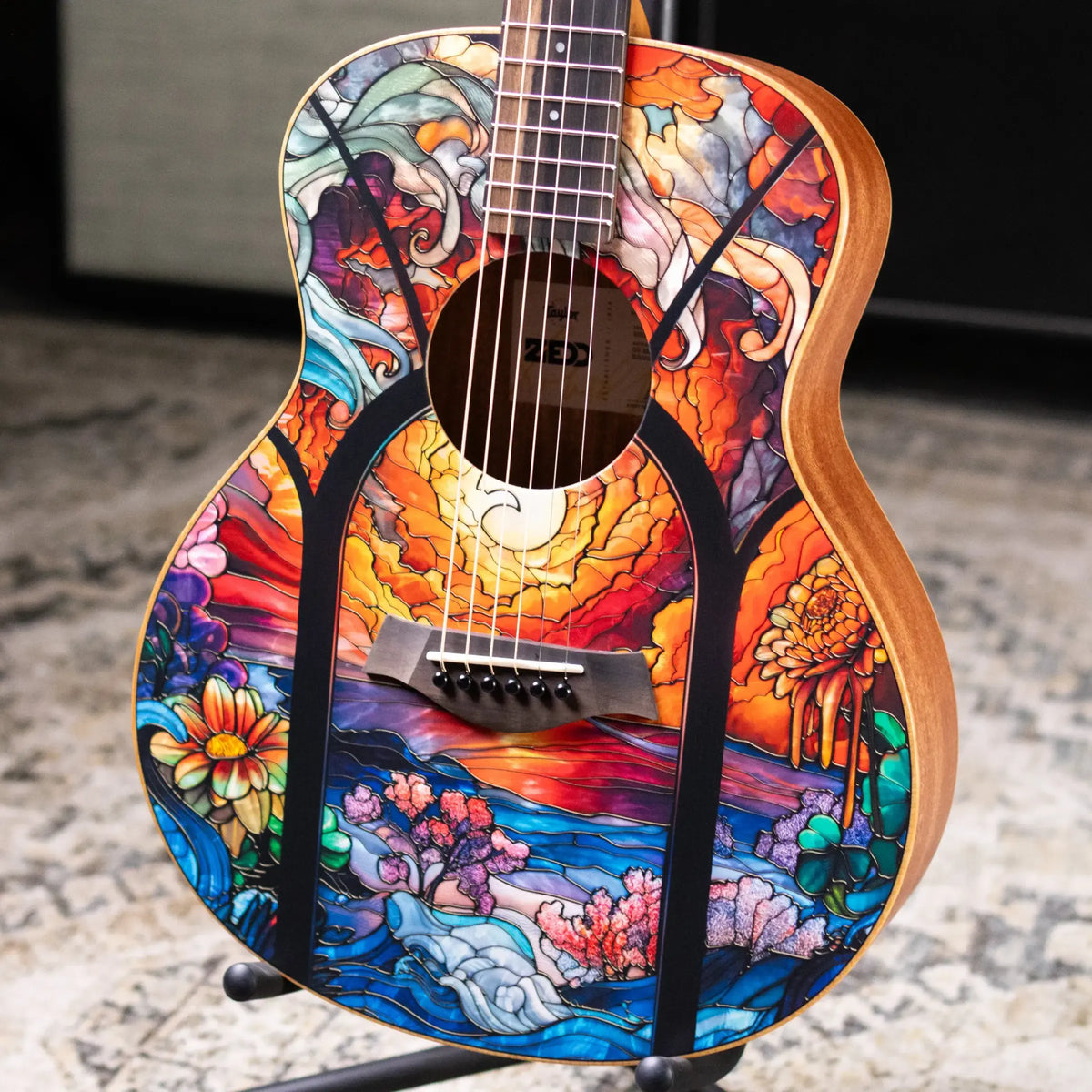Taylor GS Mini Special Edition ZEDD Acoustic Guitar - Telos with GS Mini Bag