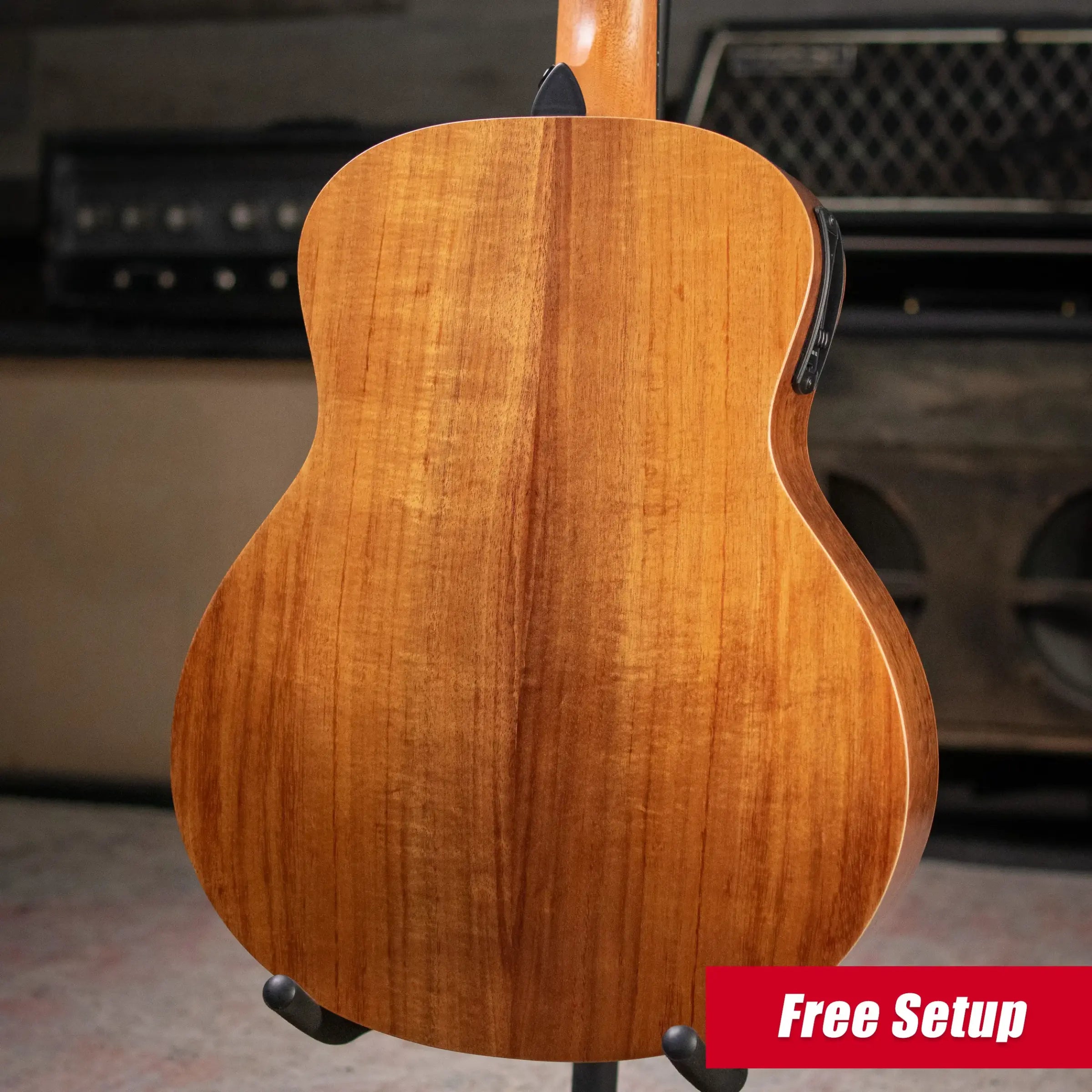 Taylor GS Mini-e Koa Acoustic/Electric Bass with GS Mini Hard Bag