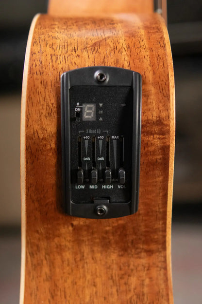 Taylor GS Mini-e Koa Acoustic/Electric Bass with GS Mini Hard Bag