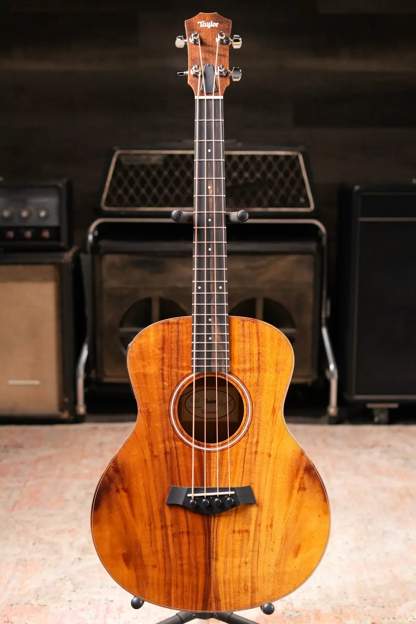 Taylor GS Mini-e Koa Bass with Gig Bag - Floor Model