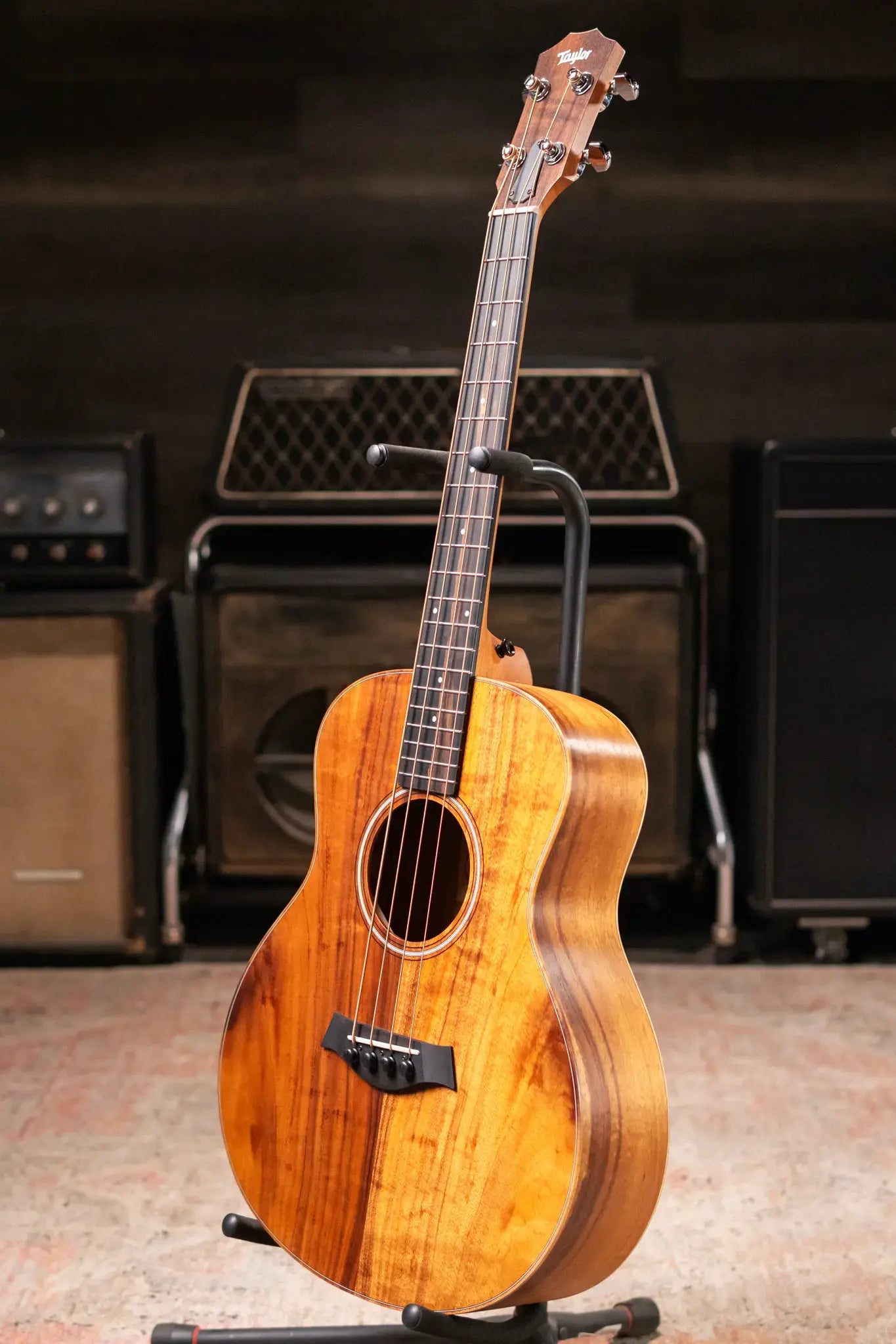 Taylor GS Mini-e Koa Bass with Gig Bag - Floor Model