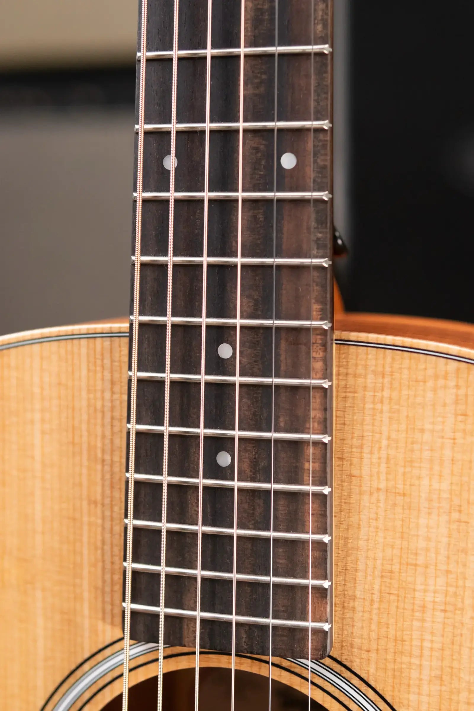 Taylor GS Mini-e LTD Acoustic/Electric Guitar - Figured Koa with Gig Bag