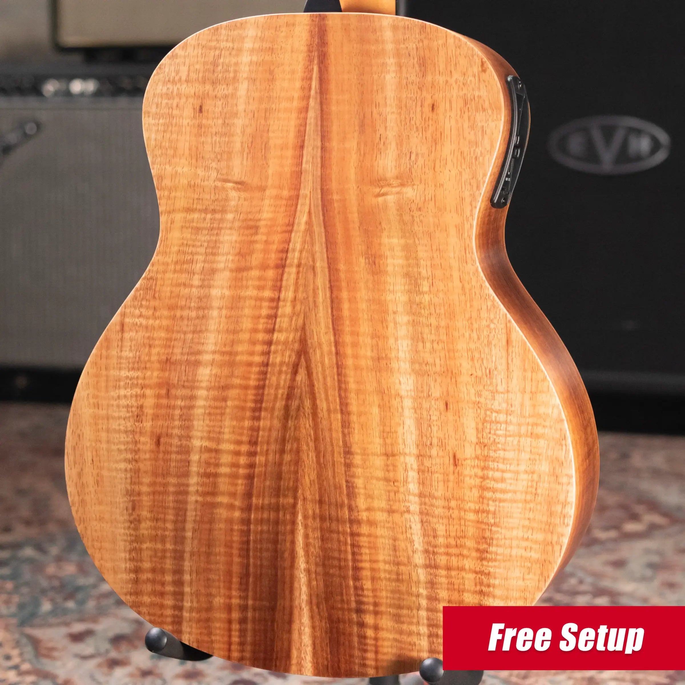 Taylor GS Mini-e LTD Acoustic/Electric Guitar - Figured Koa with Gig Bag