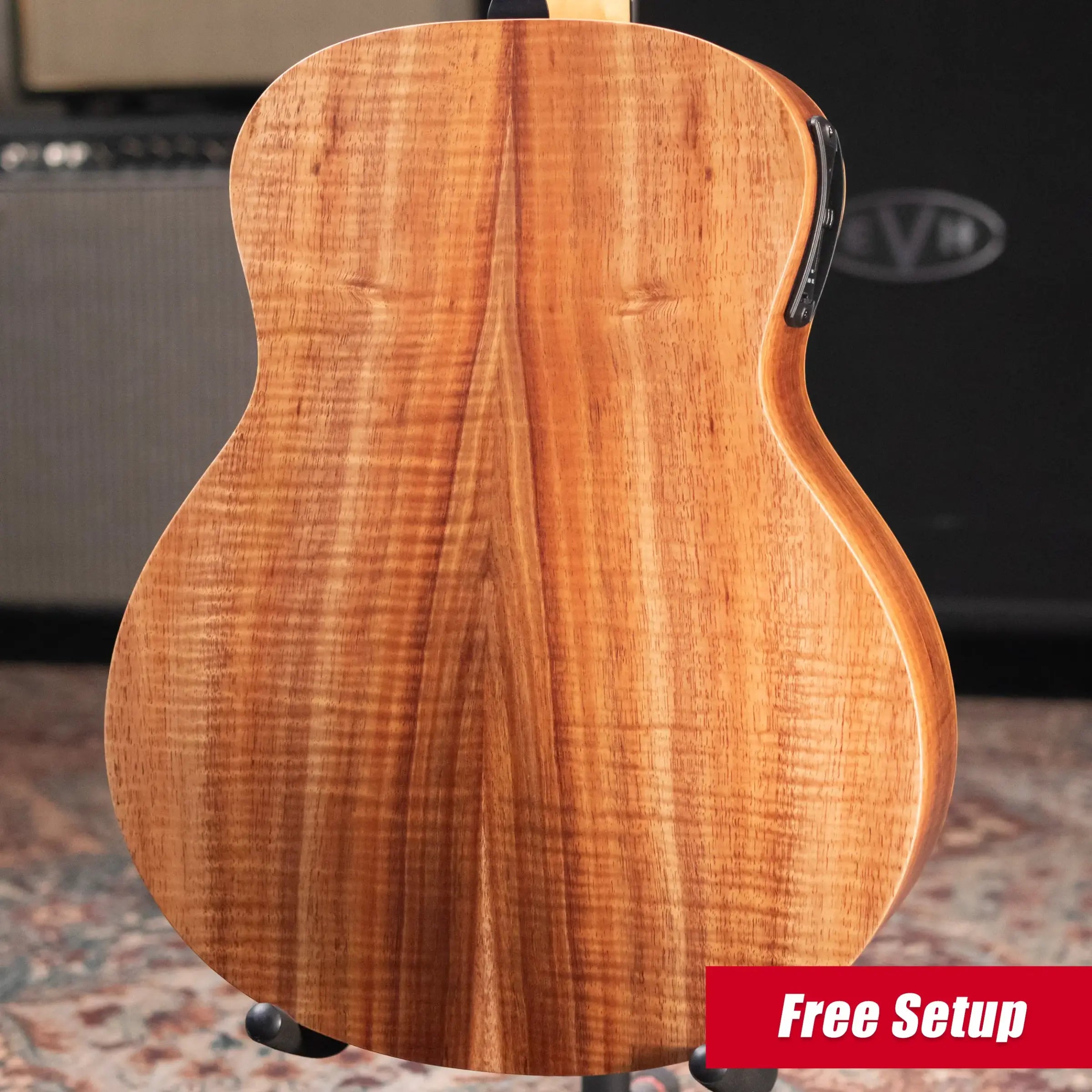 Taylor GS Mini-e LTD Acoustic/Electric Guitar - Figured Koa with Gig Bag