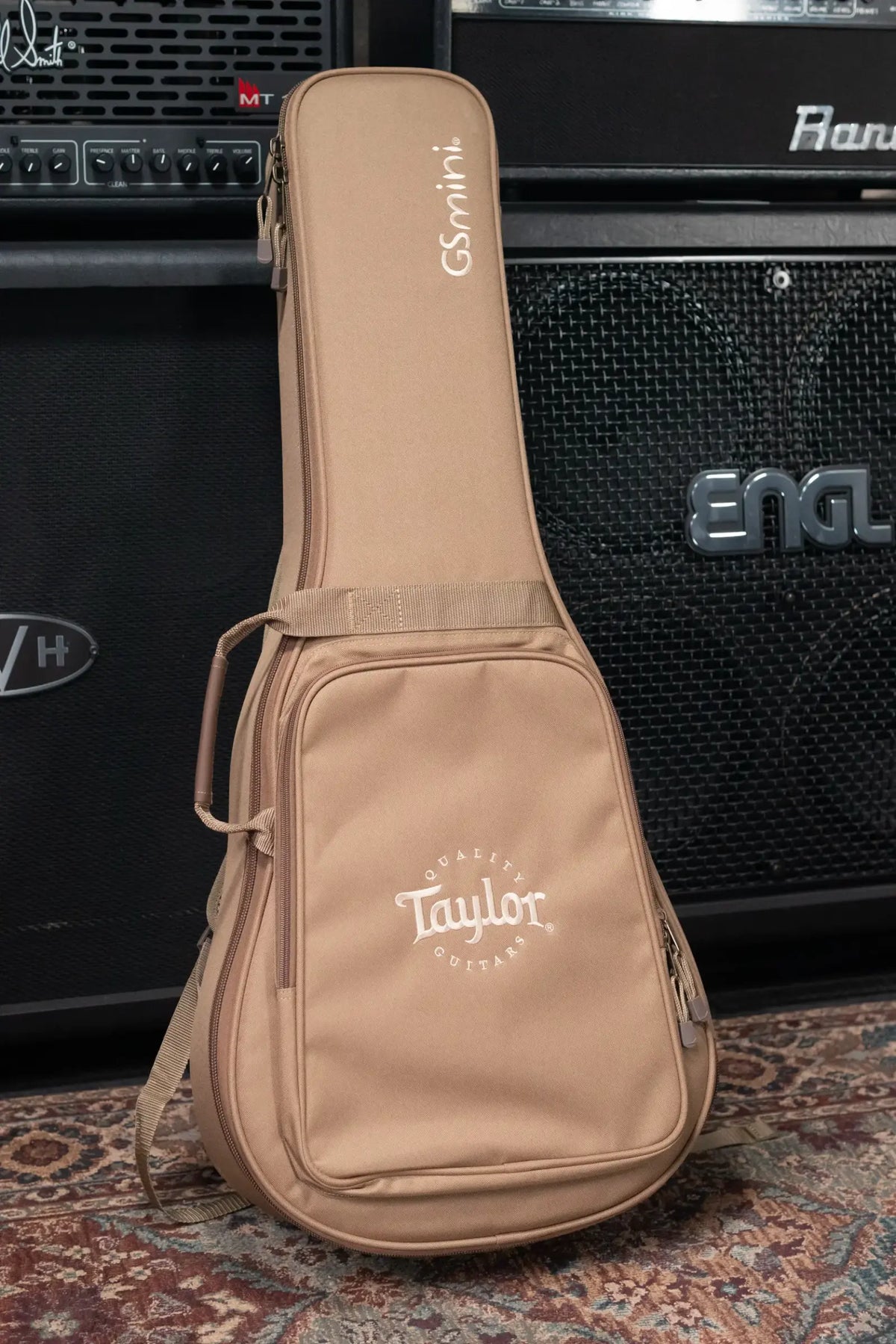 Taylor GS Mini-e LTD Acoustic/Electric Guitar - Figured Koa with Gig Bag
