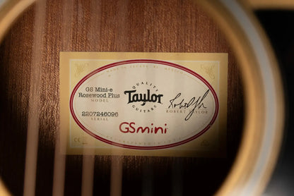 Taylor GS Mini-e Rosewood Plus Acoustic/Electric Guitar with Aerocase
