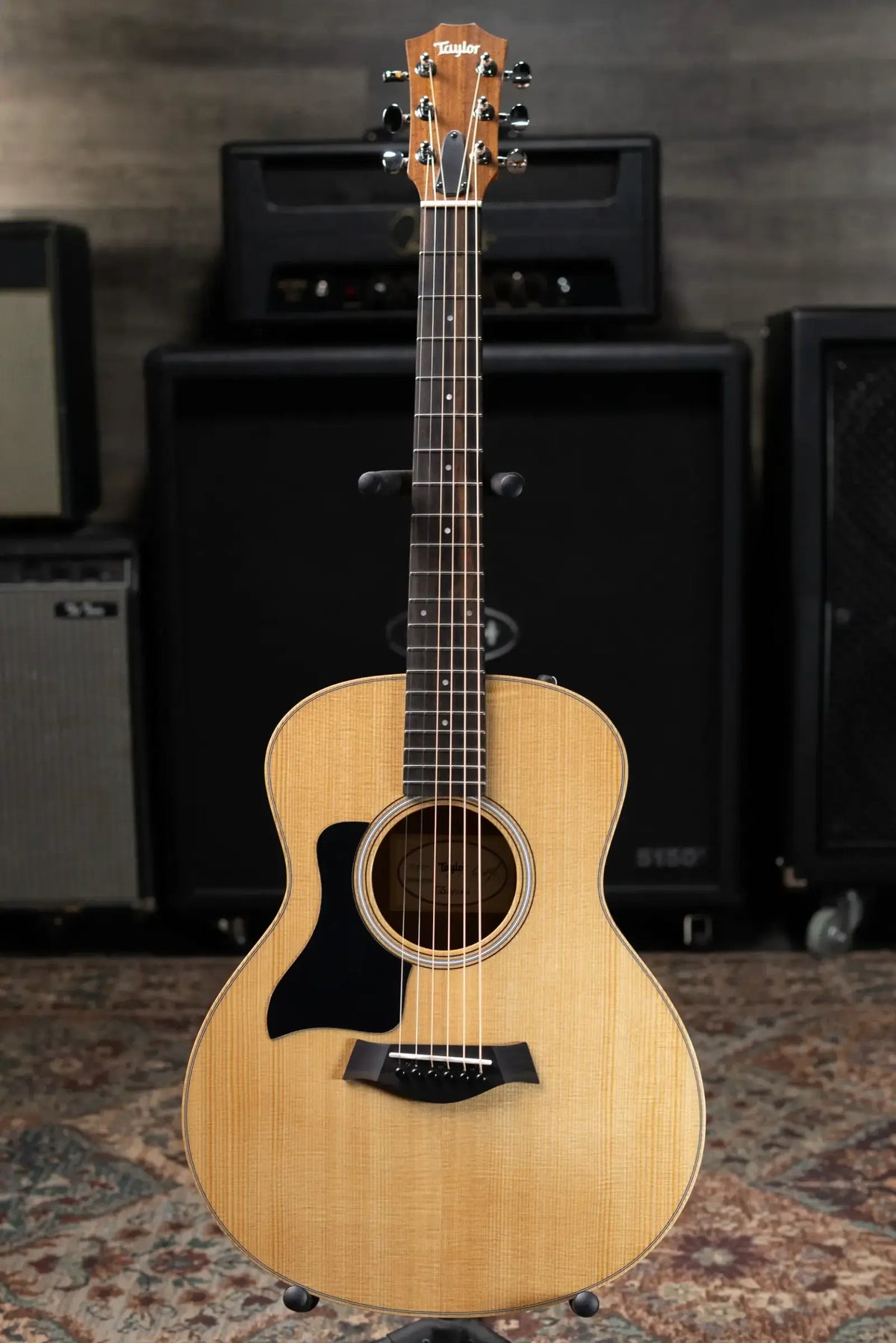 Taylor GS Mini-e Sapele Left-Handed Acoustic/Electric Guitar with GS Mini Hard Bag