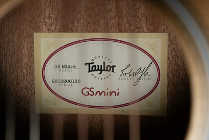 Taylor GS Mini-e Sapele Left-Handed Acoustic/Electric Guitar with GS Mini Hard Bag