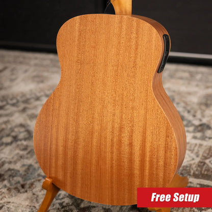 Taylor GS Mini-e Special Edition Acoustic/Electric Guitar - Floral Green with GS Mini Hard Bag
