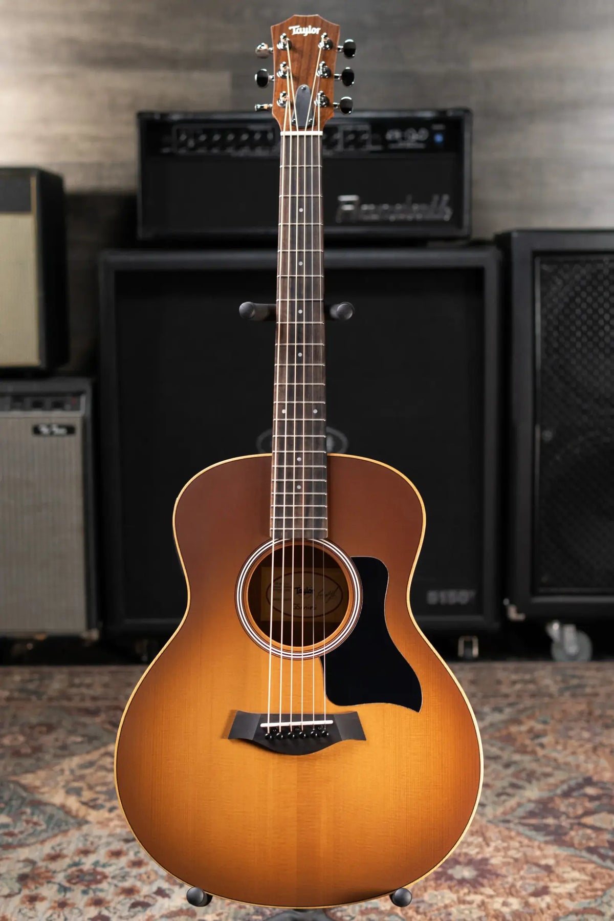 Taylor GS Mini-e Special Edition Acoustic/Electric Guitar - Honeyburst with GS Mini Bag - Demo
