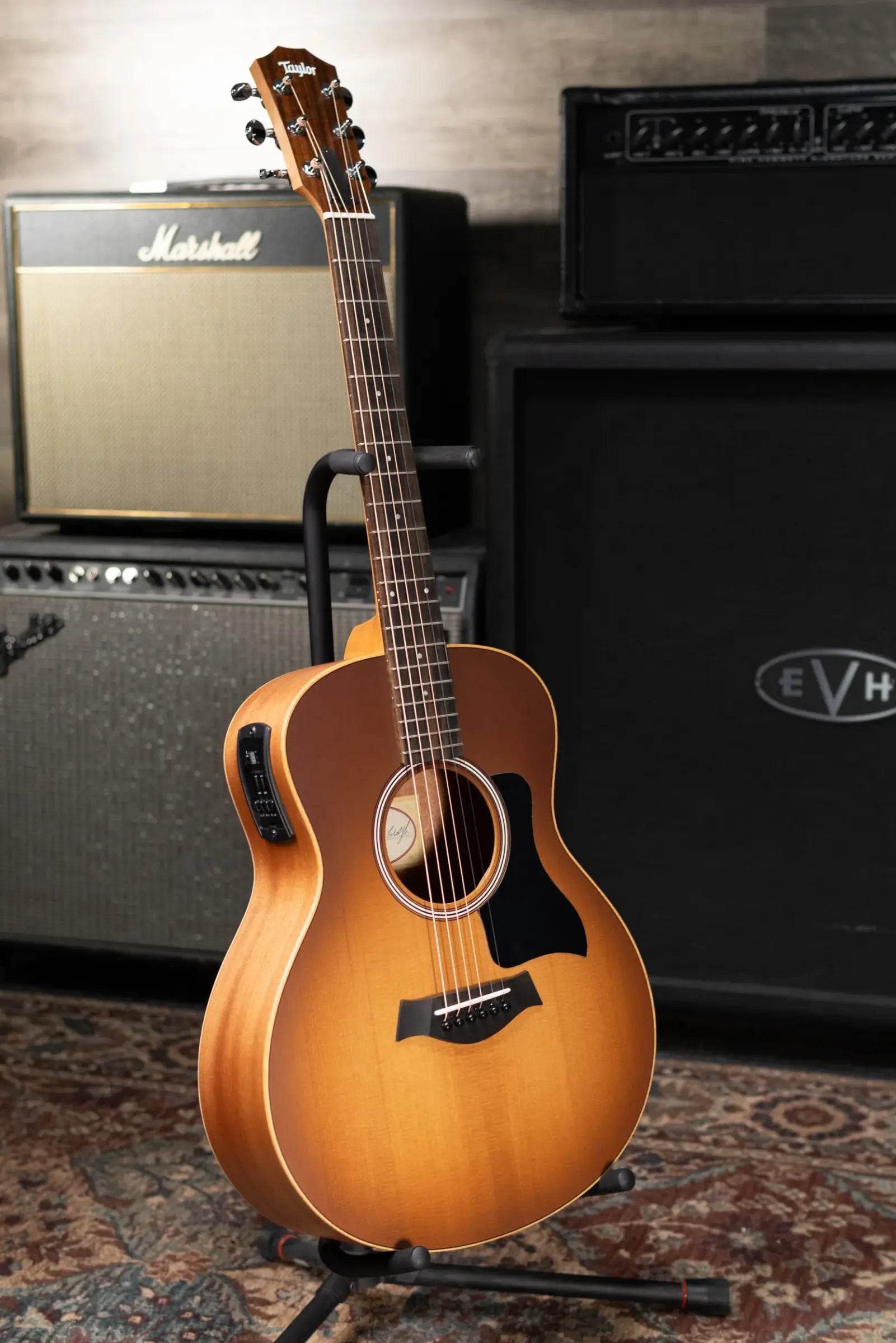 Taylor GS Mini-e Special Edition Acoustic/Electric Guitar - Honeyburst with GS Mini Bag