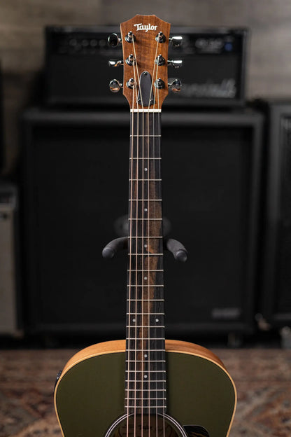 Taylor GS Mini-e Special Edition Acoustic/Electric Guitar - Olive with Gig Bag