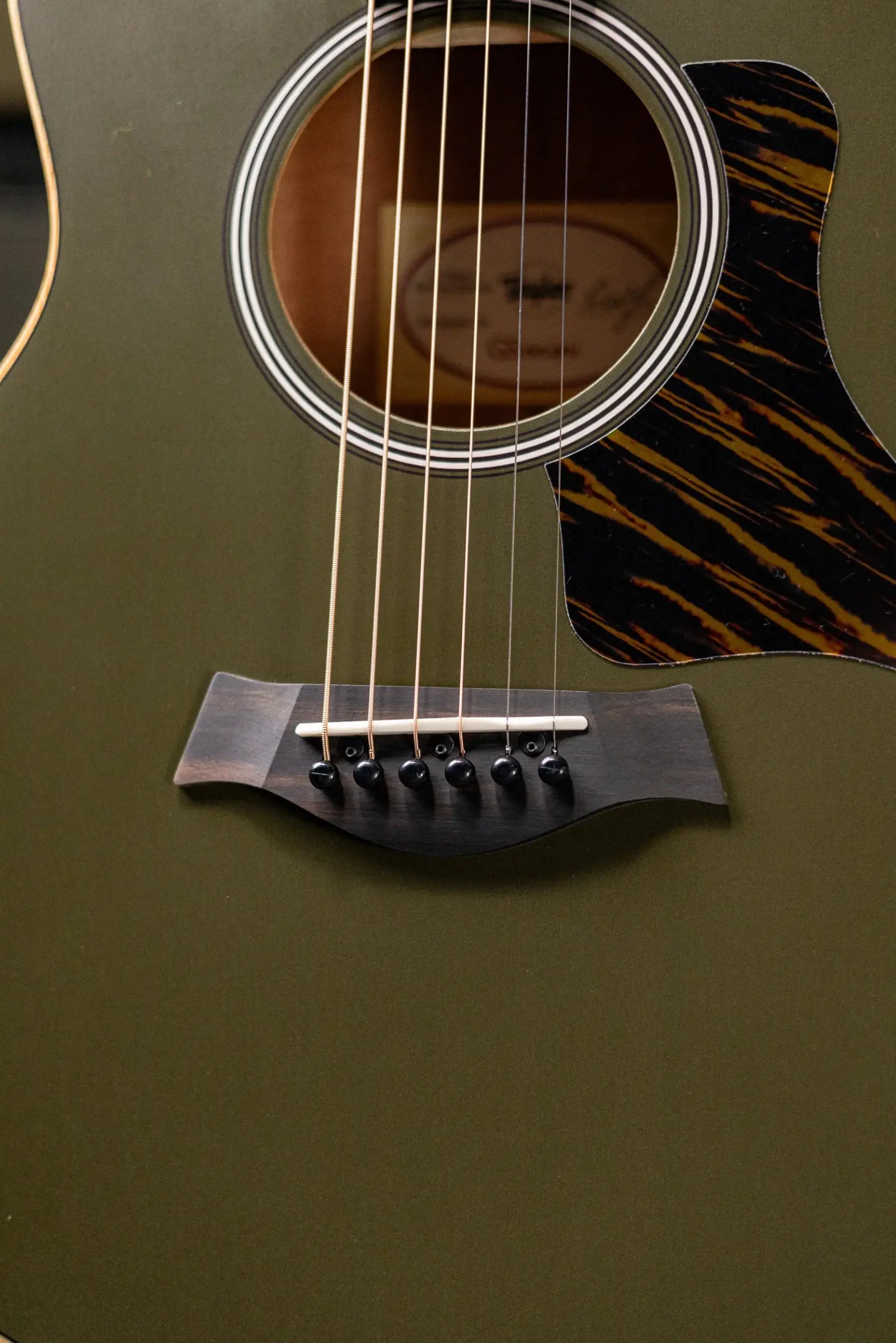 Taylor GS Mini-e Special Edition Acoustic/Electric Guitar - Olive with Gig Bag