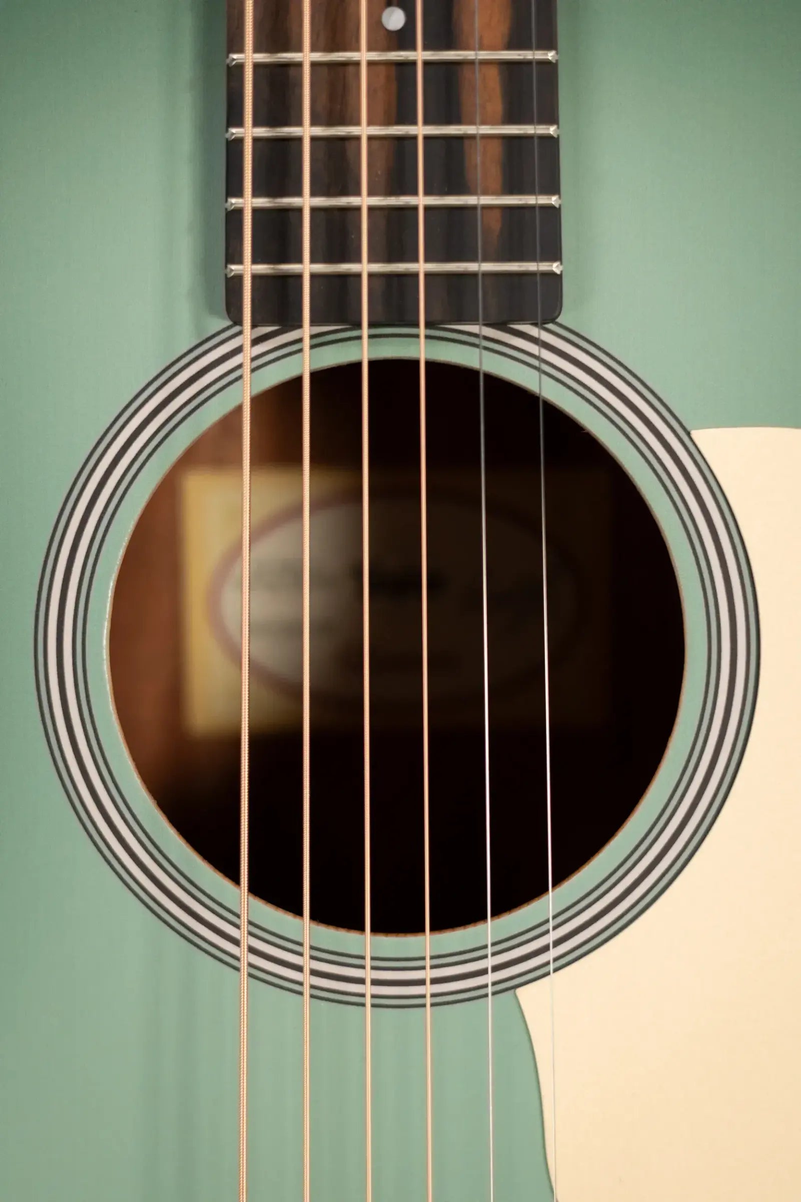 Taylor GS Mini-e Special Edition Acoustic/Electric Guitar - Vintage Teal Burst with GS Mini Hard Bag