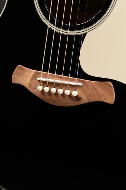 Taylor Gold Label 512e Ben Harper Signature Grand Concert Acoustic/Electric Guitar - Blacktop with Hardshell Case