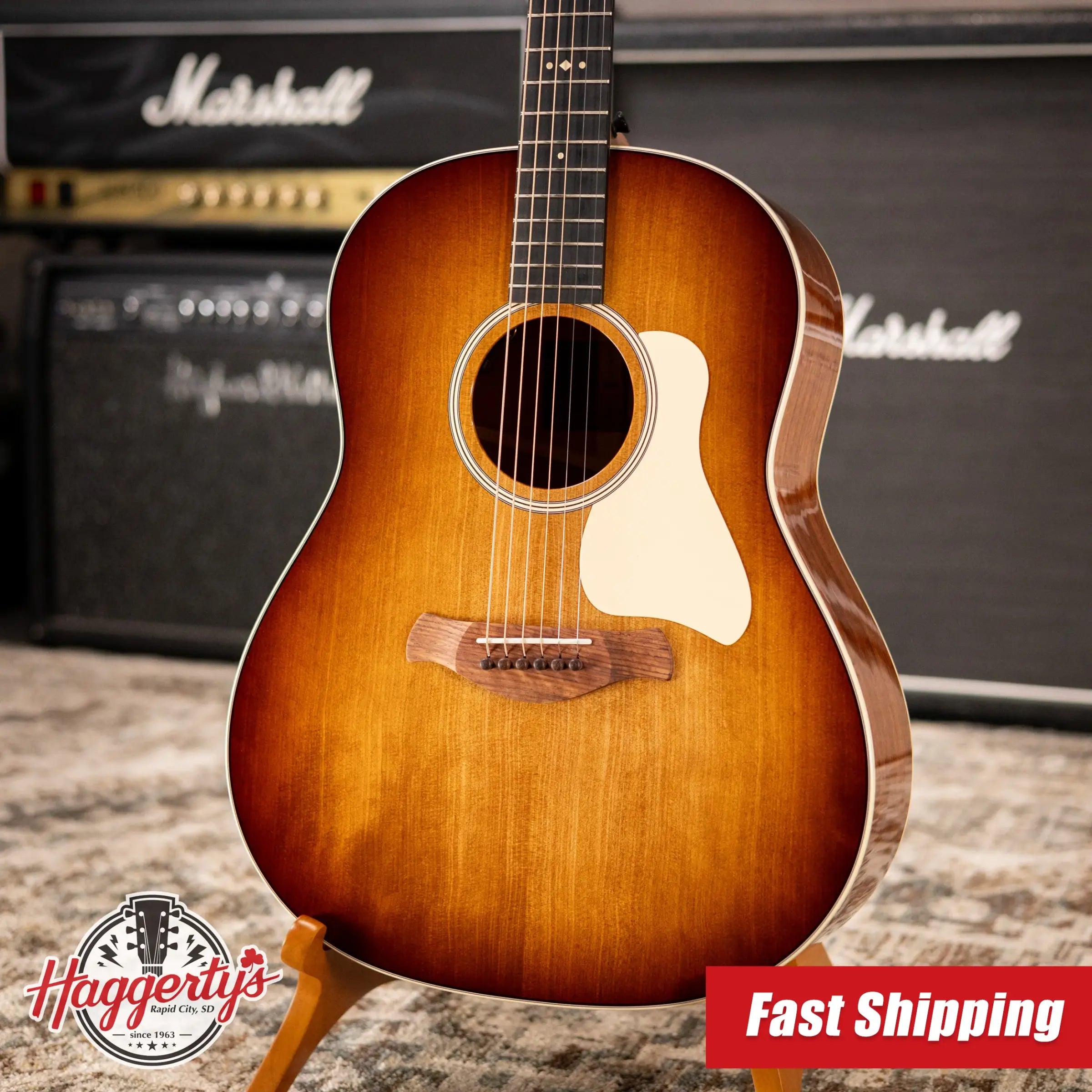 Taylor Gold Label 517e SB Grand Pacific Acoustic/Electric Guitar - Sunburst with Cream Pickguard and Hardshell Case