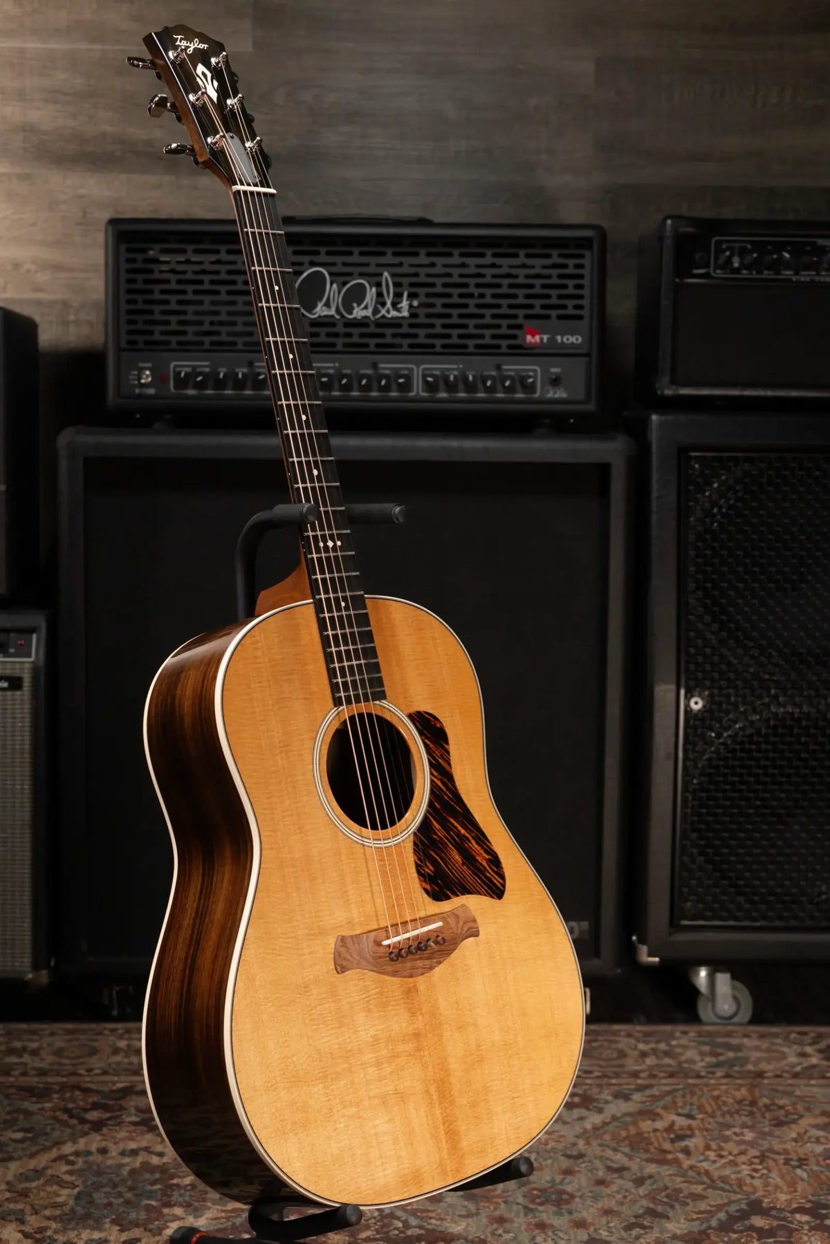 Taylor Gold Label 717e Dreadnought Acoustic/Electric Guitar - Indian Rosewood Torrefied Sitka with Hardshell Case - Demo
