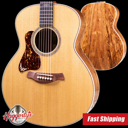 Taylor Gold Label 814e Left-Handed Super Auditorium Acoustic/Electric Guitar - Natural with Hardshell Case