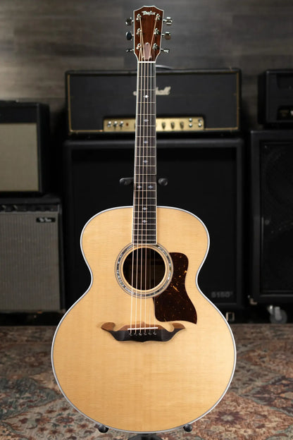 Taylor Legacy 815e Deep Body Jumbo Acoustic/Electric Guitar - Natural with Hardshell Case - Prototype