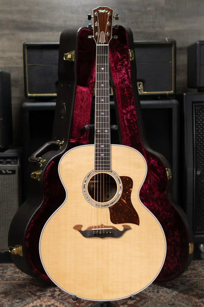Taylor Legacy 815e Deep Body Jumbo Acoustic/Electric Guitar - Natural with Hardshell Case - Prototype