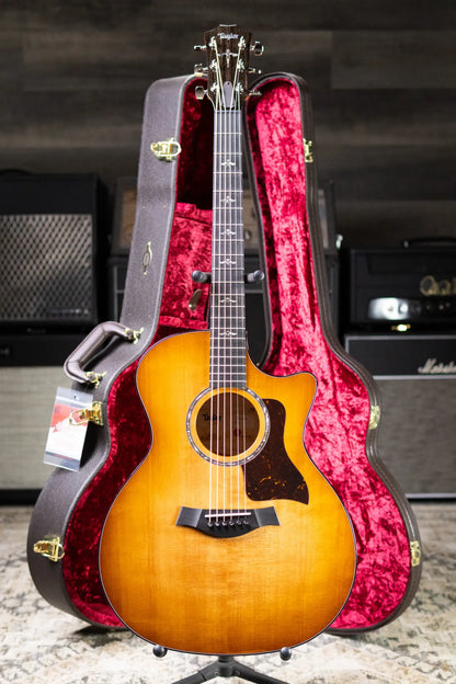 Taylor Next Generation 614ce Grand Auditorium Acoustic/Electric Guitar - Antique Blonde with Hardshell Case