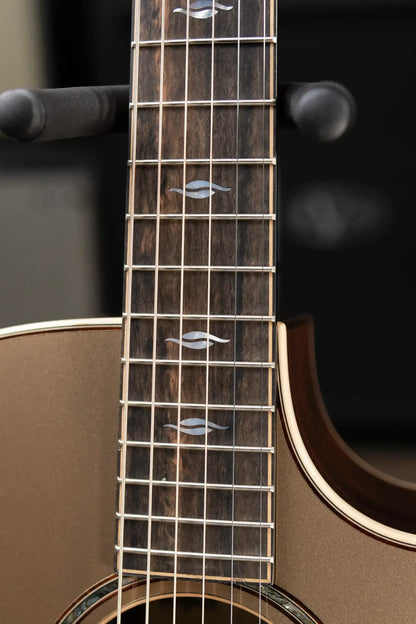 Taylor Next Generation 814ce LTD Grand Auditorium Acoustic/Electric Guitar - Casablanca Beige Top with Hardshell Case