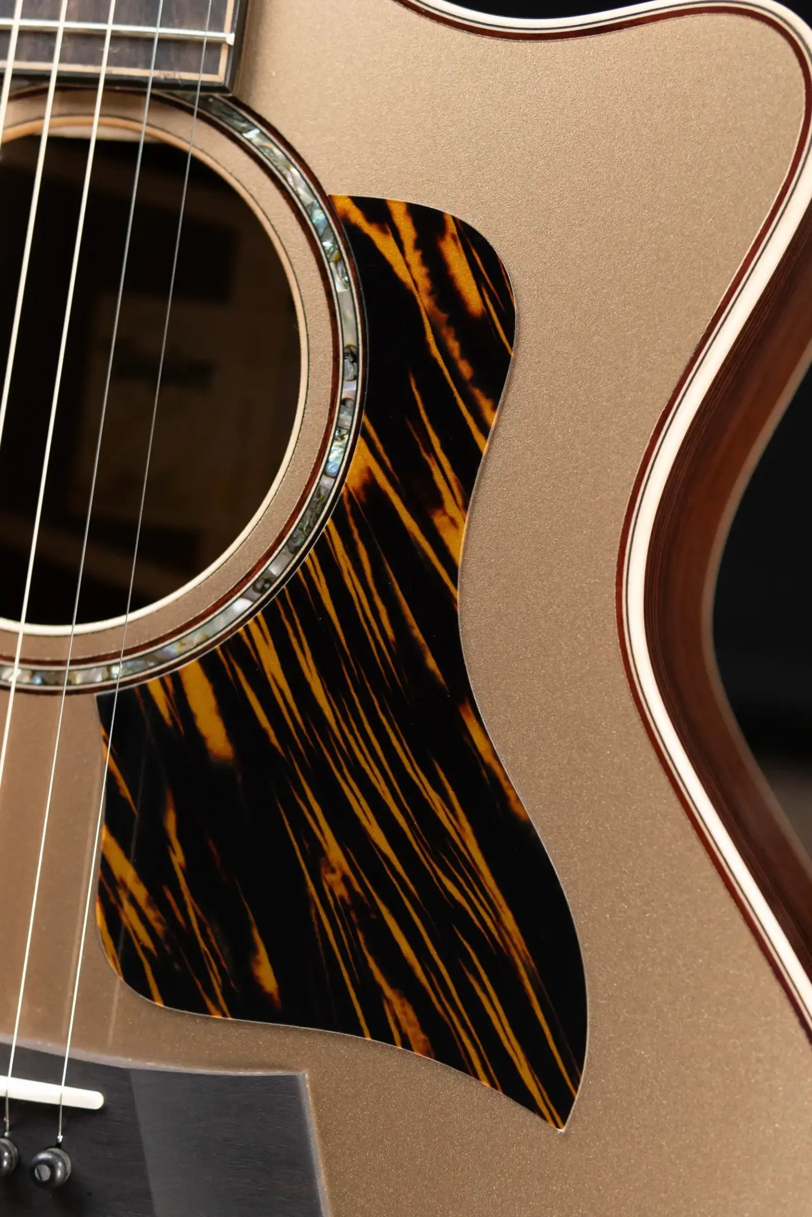 Taylor Next Generation 814ce LTD Grand Auditorium Acoustic/Electric Guitar - Casablanca Beige Top with Hardshell Case