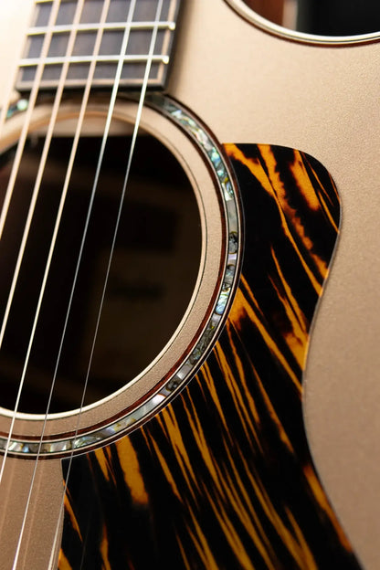 Taylor Next Generation 814ce LTD Grand Auditorium Acoustic/Electric Guitar - Casablanca Beige Top with Hardshell Case