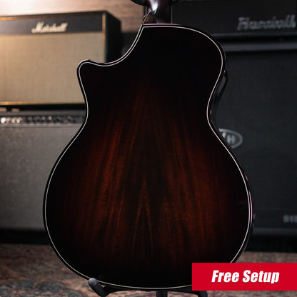 Taylor Next Generation Builder's Edition 514ce Grand Auditorium Acoustic/Electric Guitar - Natural with Hardshell Case