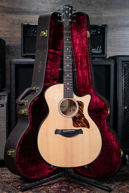 Taylor Next Generation Builder's Edition 514ce Grand Auditorium Acoustic/Electric Guitar - Natural with Hardshell Case