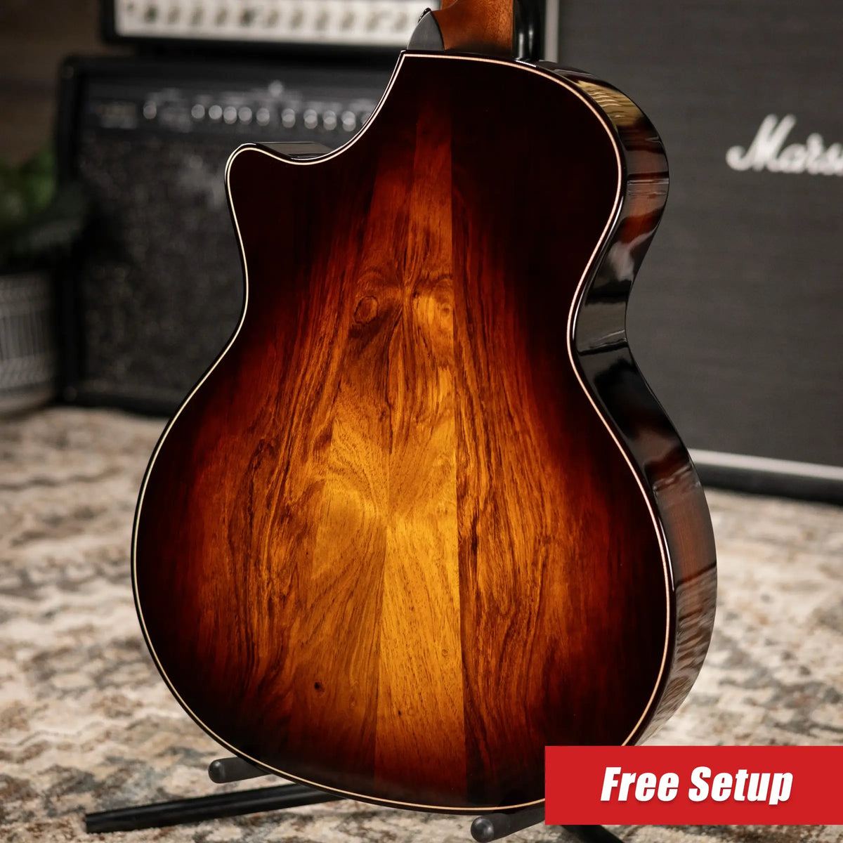 Taylor Next Generation Builder's Edition 814ce Grand Auditorium Acoustic/Electric Guitar - Adirondack/Honduran Rosewood with Hardshell Case - Factory Demo