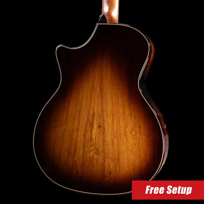 Taylor Next Generation Builder's Edition 814ce Grand Auditorium Acoustic/Electric Guitar - Redwood/Honduran Rosewood with Hardshell Case