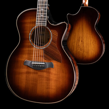 Taylor Next Generation Builder's Edition 814ce Grand Auditorium Acoustic/Electric Guitar - Redwood/Honduran Rosewood with Hardshell Case