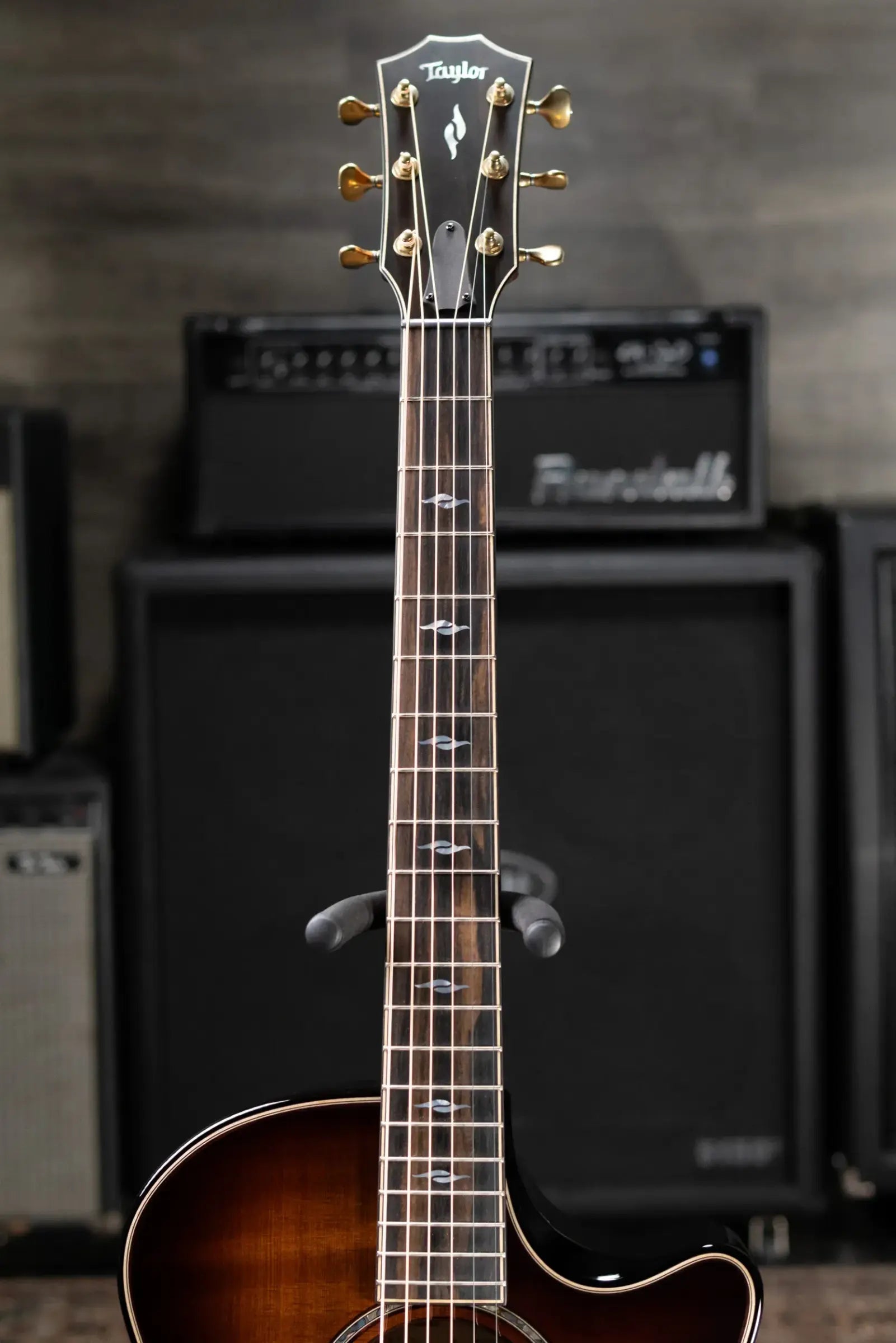 Taylor Next Generation Builder's Edition 814ce Grand Auditorium Acoustic/Electric Guitar - Redwood/Honduran Rosewood with Hardshell Case