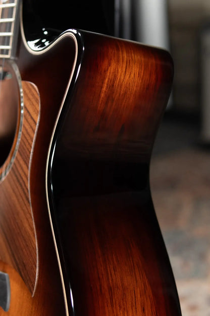Taylor Next Generation Builder's Edition 814ce Grand Auditorium Acoustic/Electric Guitar - Redwood/Honduran Rosewood with Hardshell Case