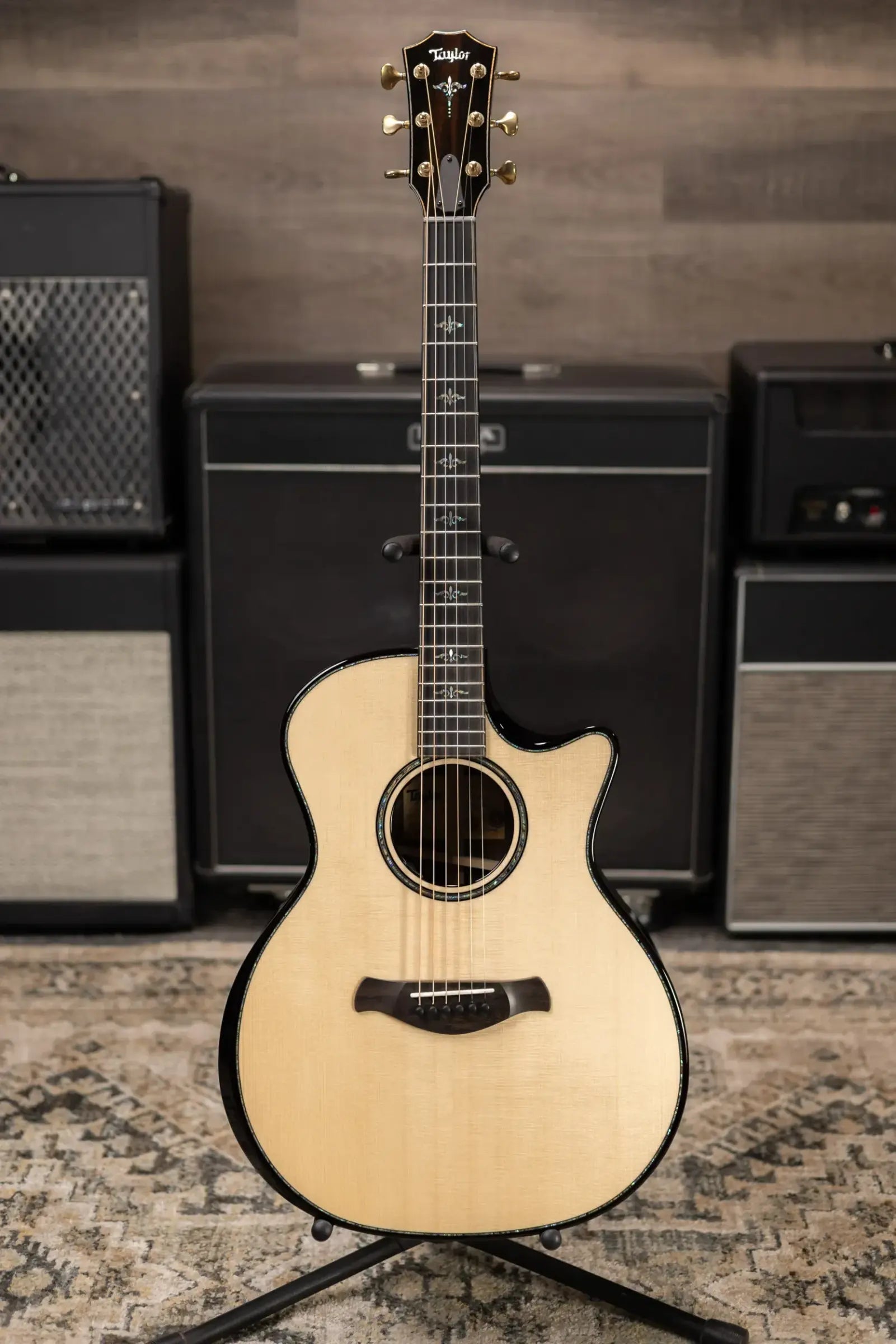 Taylor Next Generation Builder's Edition 914ce Grand Auditorium Acoustic/Electric Guitar with Hardshell Case