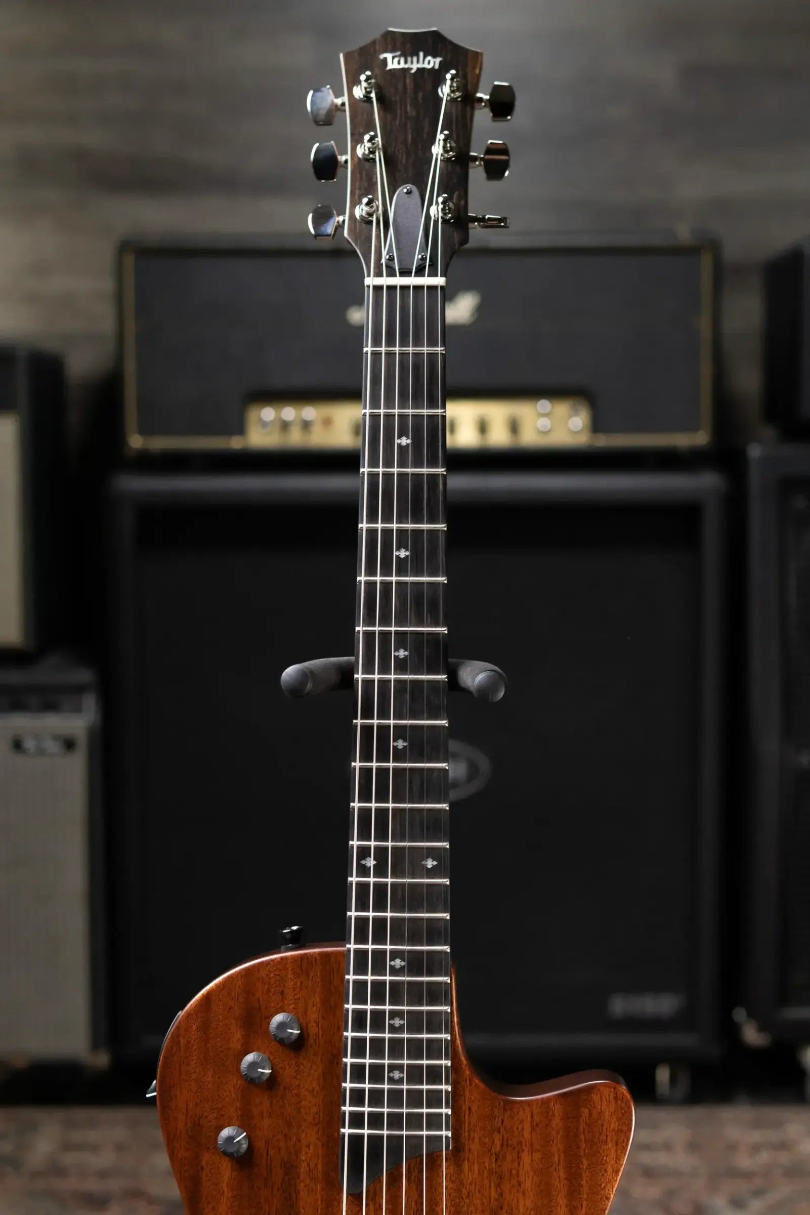 Taylor T5z Classic Hollowbody Electric Guitar - Classic Mahogany Stain with Gig Bag