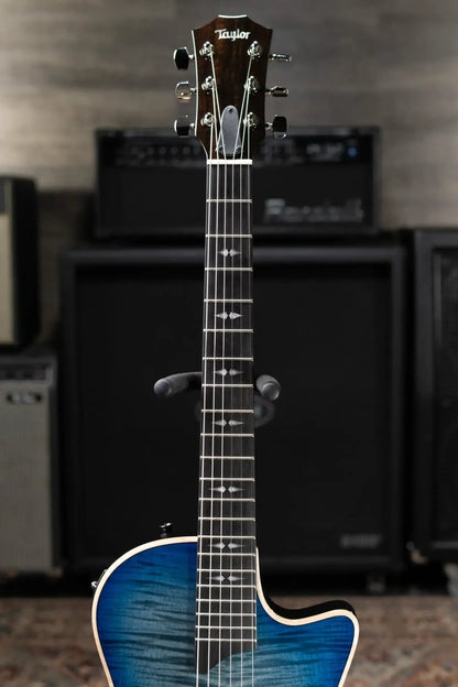 Taylor T5z Pro Hollow Body Electric Guitar - Harbor Blue with Hardshell Case
