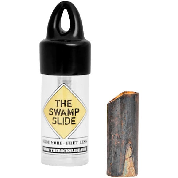 The Rock Slide Medium Aged Brass Swamp Guitar Slide