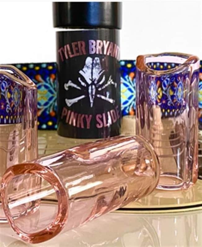 The Rock Slide Tyler Bryant Signature "Pinky" Glass Guitar Slide