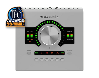 Universal Audio Apollo Twin X DUO Gen 2 Thunderbolt Audio Interface with UAD DSP - Essentials+