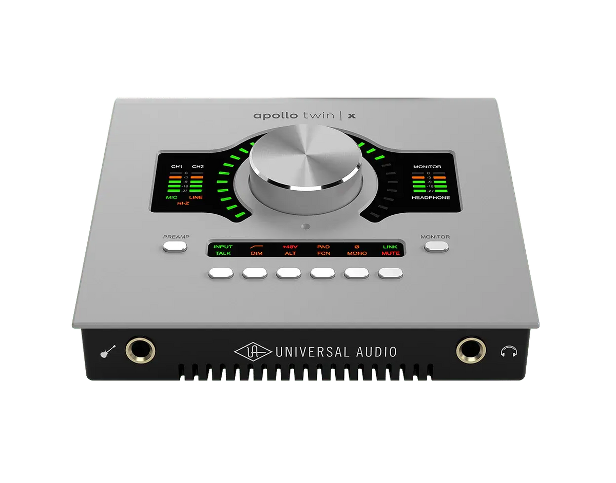 Universal Audio Apollo Twin X DUO Gen 2 and Studio+ Edition Bundle