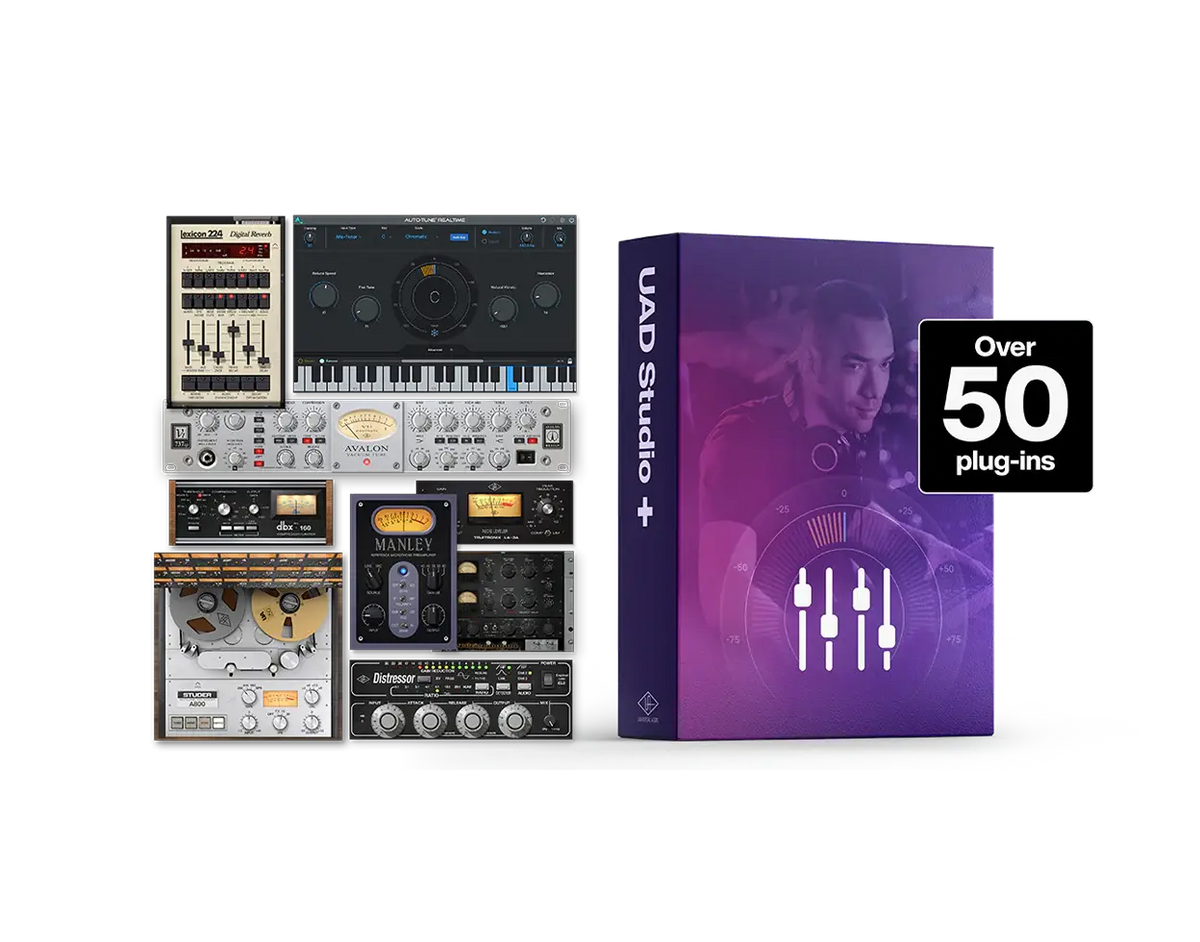 Universal Audio Apollo Twin X QUAD Gen 2 and Studio+ Edition Bundle
