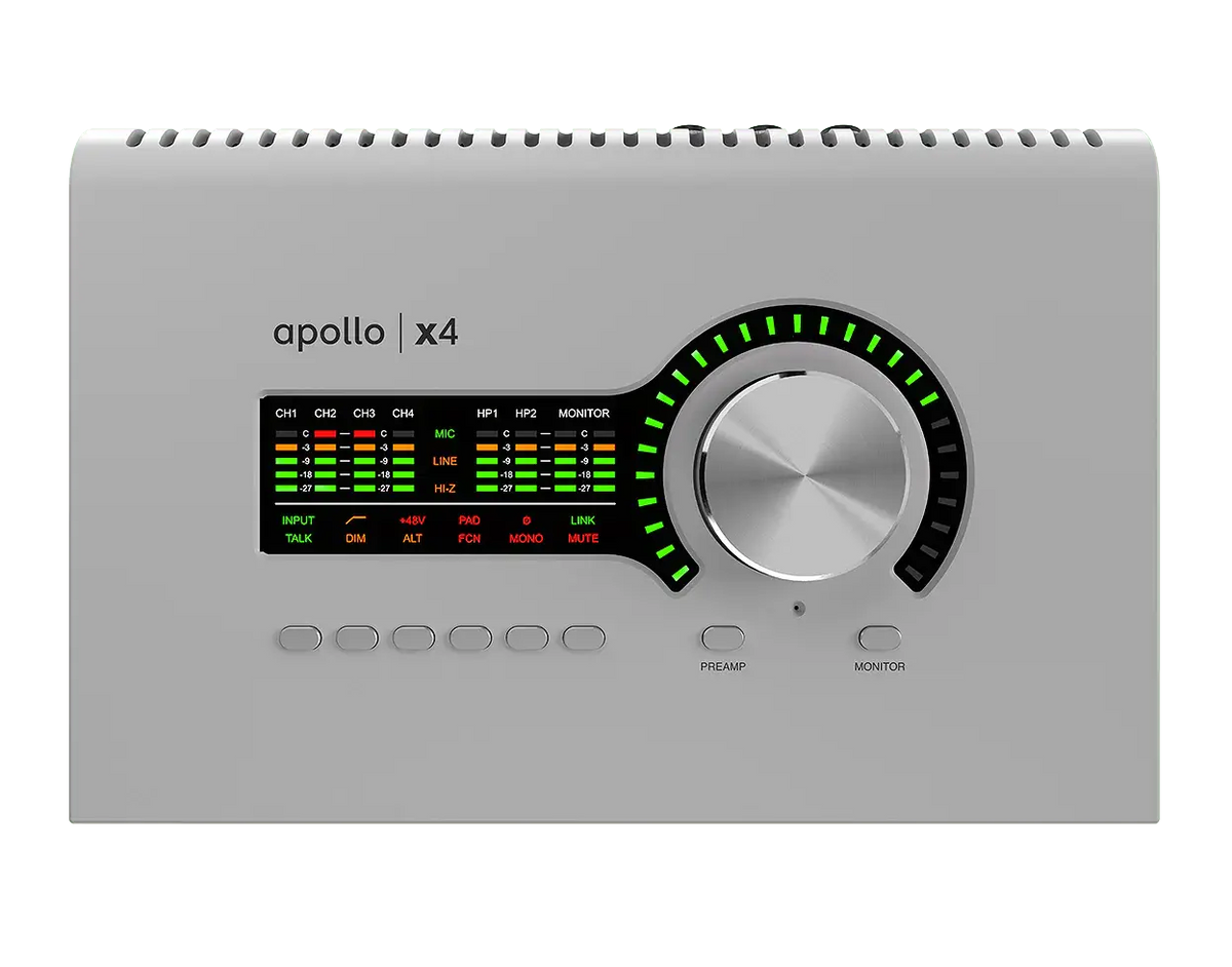 Universal Audio Apollo x4 Gen 2 Essentials+ Thunderbolt Audio Interface with UAD DSP