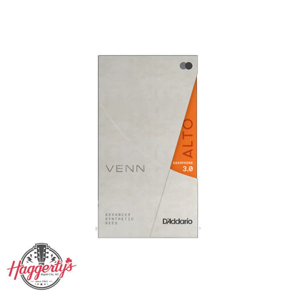 D'Addario Venn Synthetic Alto Sax Reed, G2, Strength 2.0
