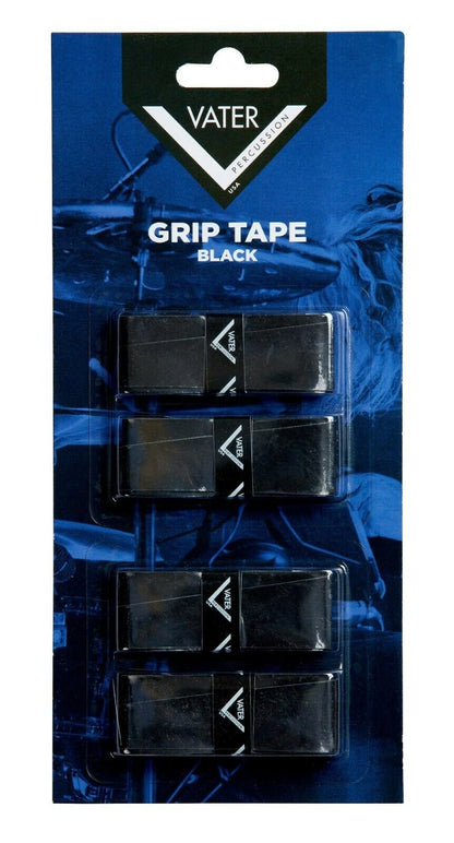 Vater Drum Stick Grip Tape 4 Pack - Black