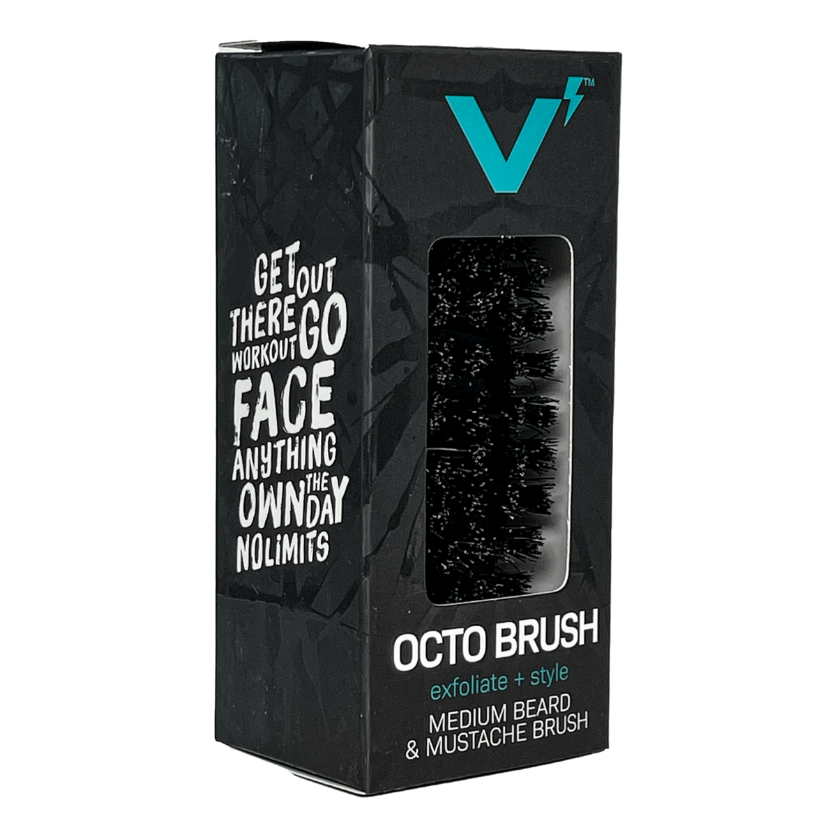 Volt Octo Brush - Dark wood
