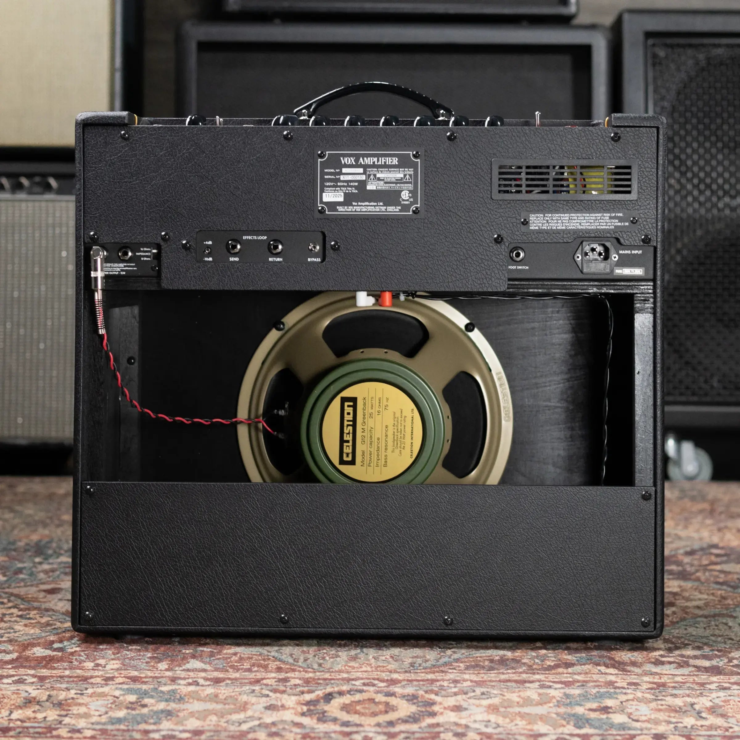 Vox AC15HWR1 Hand-Wired Greenback Guitar Amplifier