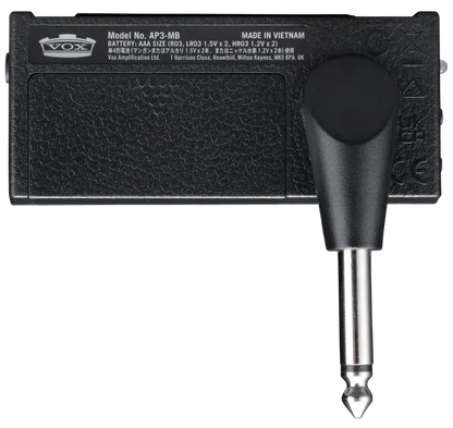 Vox AP3MB Headphone Guitar Amplifier - Modern Bass