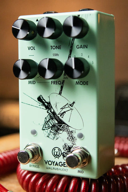Walrus Audio Voyager MkII Preamp Overdrive Seafoam 6733af3b88e28